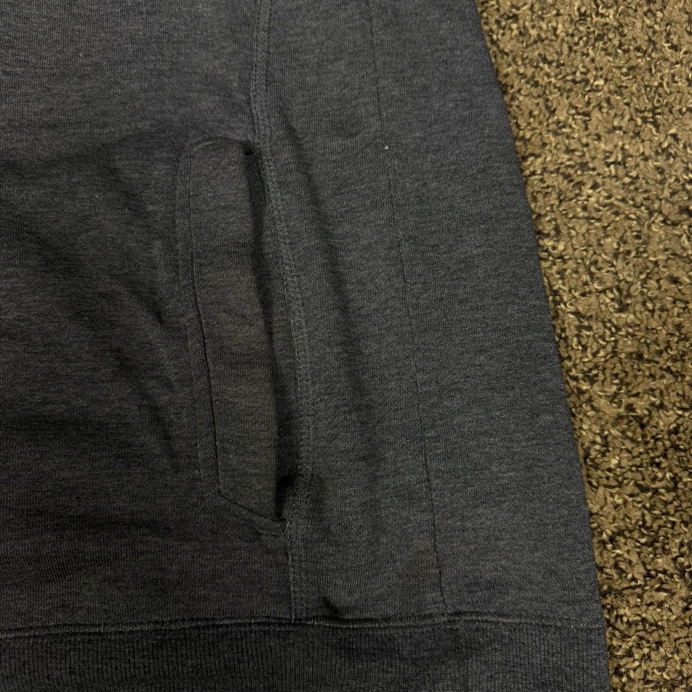 Starter Men's Charcoal Gray Full-Zip Hoodie 2XL - Picture 10 of 16